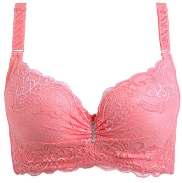 Bras sujetador bajo configuración de reunión lencería para mujeres empuje la ropa interior sexy top size 34c 36d 38d 40d 42e 44e bh c33029239517