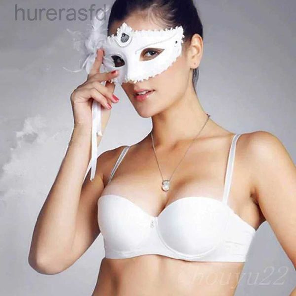 Bras brzfmrvl blanc noir couleur épaissoir tasse super push up half tasse charmant soutien-gorge ramasse la tasse rembourrée de poitrine sexy femme soutien-gorge 32 34 36 240410