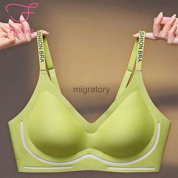 Bras Flarixa Femmes Bande Dessinée Expansion Sous-Vêtements Petite Poitrine Push up Poitrine Plate Grande Taille Mince Sexy Fille Chaude Soutien-Gorge YQ231218