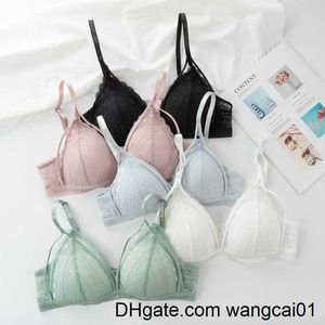 Soutiens-gorge en dentelle florale pour femmes, Lingerie Sexy, dos profond en V, sans fil, sous-vêtements fins, Push Up, soutien-gorge Fa, 4113