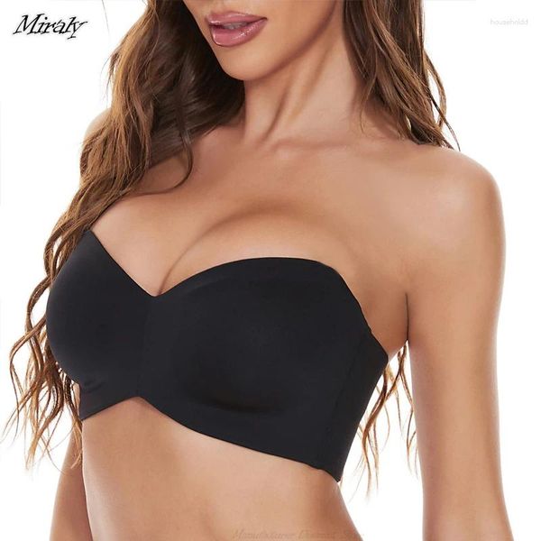 Soutien-gorge Support complet non glissé convertible de soutien-gorge de soutien-gorge de soutien-gorge invisible sans bracele