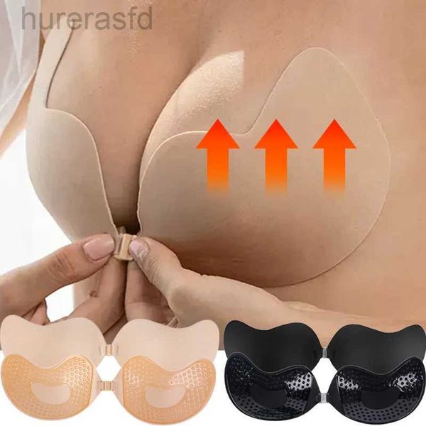 Sujetador de empuje invisible para mujeres sujetador sin tirantes sin tirantes sin costura