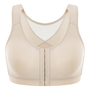 Bras Meleneca Women's Front Sluiting Posture BH Wirefree Post Plus Size Back Support