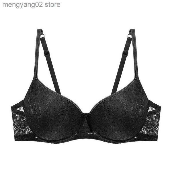 Sujetadores Tallas grandes Sujetadores de encaje para mujer Lencería sexy Super Push up Brassiere Girl Deep V B C Bralette de mujer Ropa interior T230522