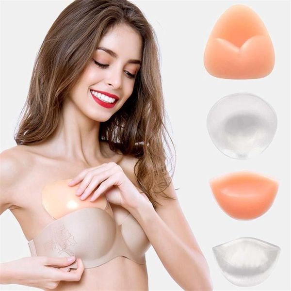 BRAS RURU Silicone Insert Poitrine Pad Inble Intimates Accessoires Rembourrage De Rembourrage Enhancers Pushup Soutien-Gorge Lifter254W