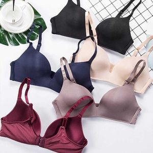 Sujetadores Sujetador sin costuras Ropa interior para mujer Bralette Brassiere Fashion Stretch Bras para mujer Sexy Push Up Bra A B Cup Lencería P230417