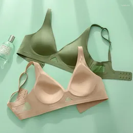 Sujetadores sin costuras para mujer, ropa interior Sexy, Super Push Up, Bralette fino y suave para mujer, ropa interior inalámbrica, Soutien Gorge