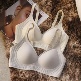 Soutien-gorge sans couture, sensation nue, bonnet fixe, soutien-gorge push-up, sans fil, réduction du soutien doux pour femmes