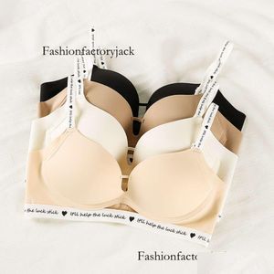 Soutien-gorge Vente Victoria Lingerie Femmes Petits Seins Rassemblent Pour Révéler Les Secrets Des Bretelles Shoder Pour Les Étudiants Épaissi Goutte Dhj3T