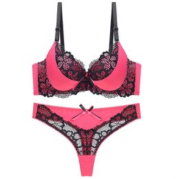 Soutien-gorge Ensembles Julexy Arrivées Sexy Femmes Soutien-gorge BC Cup Push Up et Panty Intime String Sous-Vêtements Ensemble 230603