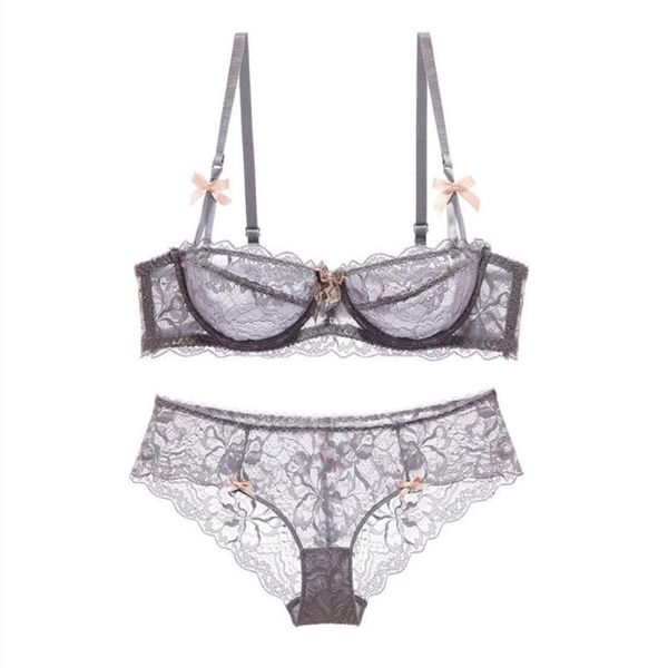 Soutien-gorge Ensembles Varsmiss Lingerie Sexy Pour Femmes Ultra-mince Sous-Vêtements En Dentelle Demi-Tasse Confortable Respirant Bra2061