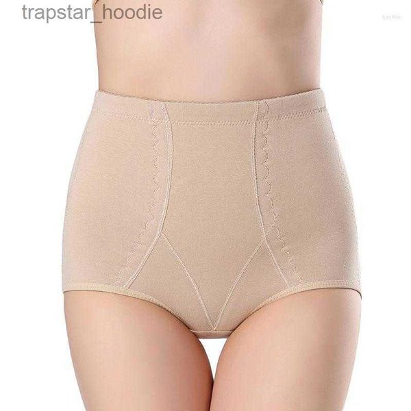 Conjuntos de sujetadores Formadores para mujer Cintura media Triángulo Algodón Pantalones para el vientre Esculpir el cuerpo Cadera Estómago cálido Cintura Postparto Belleza Ropa interior Mujeres Conjunto de lencería L230919