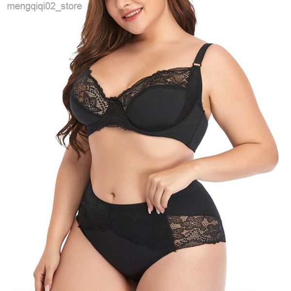 Ensembles de soutiens-gorge pour femmes, ensemble de sous-vêtements sexy en dentelle, Lingerie érotique, jarretelles brodées transparentes, ensembles de soutiens-gorge féminins, culottes Q230922