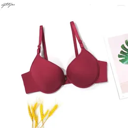 BRAS Softrhyme Femmes Soutien-gorge sans couture Soft Comfort Sous-vêtements Plus Taille Lingerie sans doublure 85C 90C 95C 100C Cup