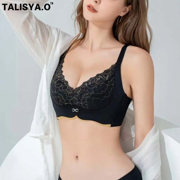 Bras talisya.o Lace Bras pour femmes sous-vêtements féminins sans couture push up lingerie wire gratuit abc tasse bralette dropshipping new Hot 2023