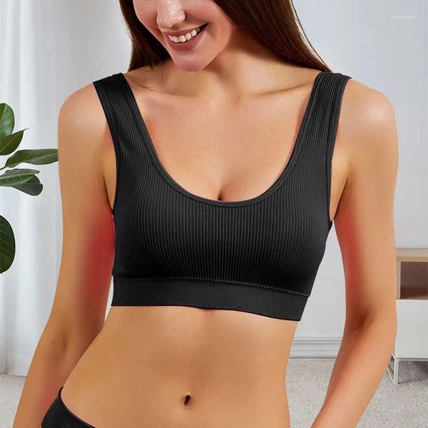 BRAS WEIRDO Sexy Soutien-gorge sans couture sans fil Brassiere Rib Bralette Femme Plunge Sous-vêtements Top Lingerie féminine Petits seins Intimates