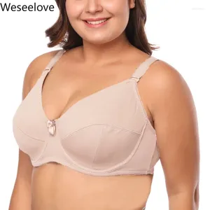 BRAS Weseelove EF Soutien-gorge Plus Taille Sport Sexy Push Up Bralette Lingerie Femme Pour Femmes Top Femme Piqué À Armatures R01