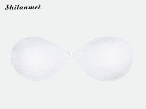 Bras Blanc Dentelle Bralette Soutien-Gorge Fermeture Avant Push Up Sans Bretelles Invisible Pour Les Femmes De Mariage Sexy Sutia Bh Bustier1241O