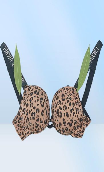 Sujetadores Descuento total Mujeres Hollow Out Push Up Bra Vs Letter Rhines Bralette sin costuras Lencería Sexy Bra65003418100427
