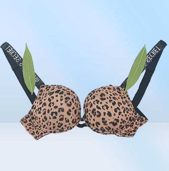 Sujetadores Descuento total Mujeres Hollow Out Push Up Bra Vs Letter Rhines Bralette sin costuras Lencería Sexy Bra65003412207293