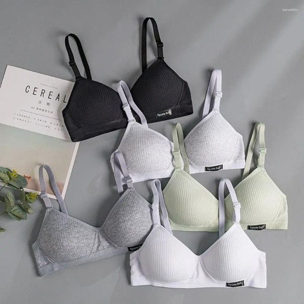 Bras Women Fitness Yoga Top Deep V Bra Triangle Cup Bralette Boose Désus Sports Push sans couture