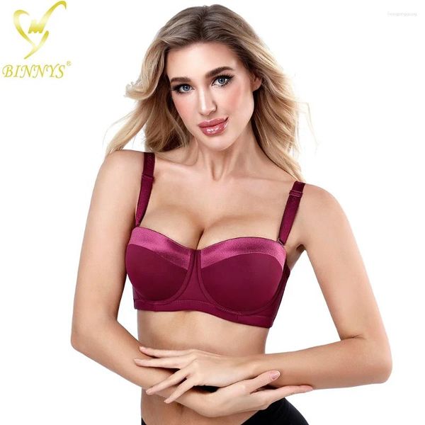 Bras Women's Bra 38d Femme Sexy Lingerie Plus Big Cup Ladies Large Taille D Femmes sous-vêtements