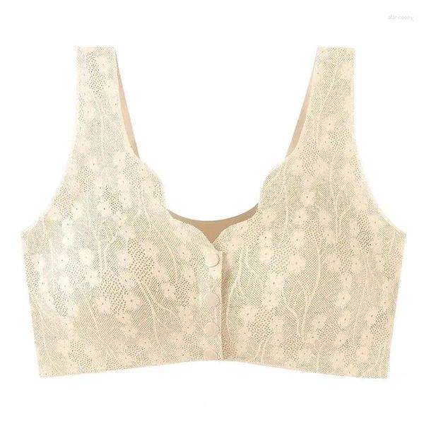 Soutien-gorge push-up sans fil pour femmes, bouton avant, débardeur, style quotidien, cadeau d'anniversaire de vacances