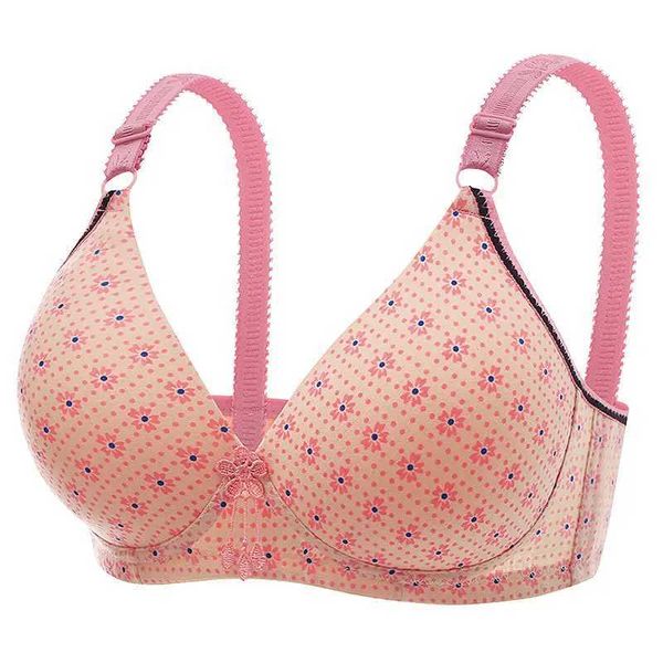 Bras Womens Bras imprimés confortable adapté à toutes les saisons respirant fil sans couture ultra-mince pour les vêtements de sport y240426