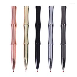 Brass Ballpoint Pen Rollerball Signature Pens 0,5 mm metalen gelink voor zakelijk heren Gift Smooth Writing