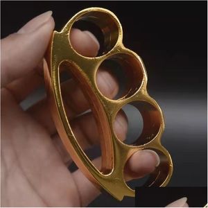 Brass Knuckles Mini Semicírculo Metal Al aire libre Cámara Autodefensa Ventana Breaker Bolsillo Portátil Edc Herramienta Drop Entrega Deportes Al aire libre Fi DHFWE