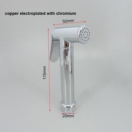 brass Mixer cold hot water Toilet Bidet Sprayer Handheld Faucet valve Spray Gun Shower Head WC Bathroom Muslim Sprayer ass clean