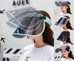 Brave Person mujeres Antiuv lente sombrero femenino plástico ala ancha sol Casual verano giratorio vacío superior visera CapA526 Hats4871480