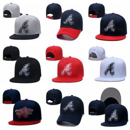 Braves - une lettre Snapback Hats Hip Hop Capes de base ajusté Caps de baseball ToCa Bone Men Femmes