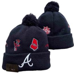 Braves Beanie ATLANTA Beanies SOX LA NY équipe de baseball nord-américaine Patch latéral hiver laine Sport tricot chapeau casquettes de crâne