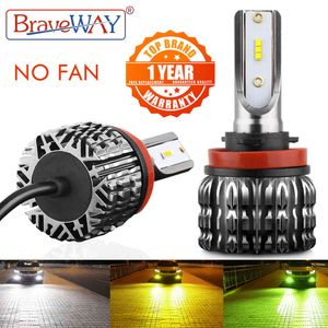 BRAVEWAY 10000LM H7 Koplamp HI / LO BEAM LANGLAMPEN 9005 9006 HB3 BH4 Auto Lampen H1 12V H11 H3 LED-lamp