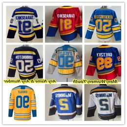 Brayden Schenn Maillots de hockey rétro inversés Vladimir Tarasenko Niko Mikkola Justin Faulk Robert Thomas Kyrou Ryan O'reilly Binnington à 68