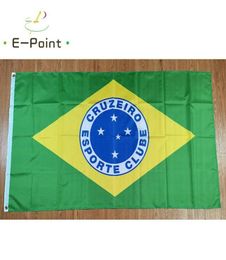 Brazilië Cruzeiro Esporte Clube Vlag 35ft 90cm150cm Polyester vlaggen Banner decoratie vliegende huis tuin flagg Feestelijke geschenken1066042
