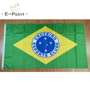 Brésil Cruzeiro Esporte Club Club Flag 35ft 90cm150cm Polyester Flags Decoration Decoration Flying Home Garden Flagg Festive Cadeaux 7827783