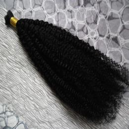 Afro brésilien Coiffure bouclée bouclée bréchée pour tresser 1 paquet cheveux en vrac 10 à 30 pouces