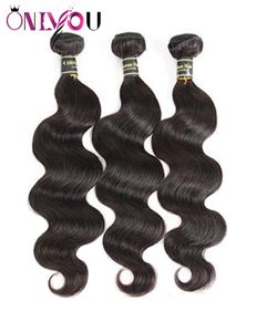 Braziliaanse body wave 10a grade bundels hele dealingen onbewerkte Indiase maagdelijk menselijk haar lichaamsgolf bundels hair extensions snel 2854141