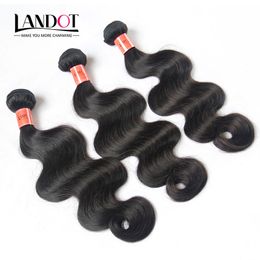 Cheveux vierges brésiliens Body Wave 100% non transformés Remy Bundles de tissage de cheveux humains Péruvien Malaisien Indien Cambodgien Extensions de cheveux brésiliens