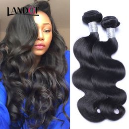 Braziliaanse Body Wave Virgin Hair Weave Bundels Goedkope Human Hair Extensions Maleisische Peruviaanse Indiase Mongoolse Cambodjaanse lichaam Golvende Remy Haar