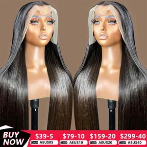 Braziliaanse Bone Straight Menselijk Haar Pruiken 360 Transparant Kant Frontale Pruik voor Vrouwen Lace Front Menselijk Haar Pruiken Pre Geplukt pruik