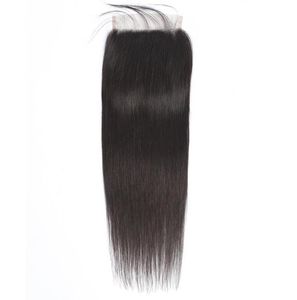Perruque Lace Closure brésilienne Remy lisse, cheveux naturels, Deep Part, 6x6, pre-plucked, avec Baby Hair, Swiss Lace, 8039039280396575283