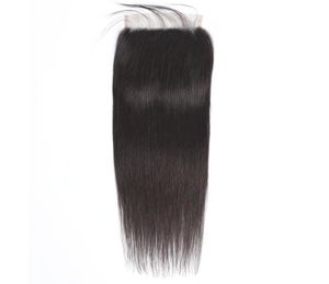 Perruque Lace Closure brésilienne Remy lisse, cheveux naturels, Deep Part, 6x6, pre-plucked, avec Baby Hair, Swiss Lace, 8039039280391279387