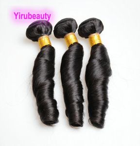 Brésilien Péruvien Malaisien Cheveux Humains Printemps Bouclés 3 Bundles 12A Grade Double Trames 1024 pouces Funmi Cheveux Extensions4591664