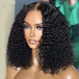 Braziliaanse korte bob pruik Deep Wave Curly HD frontale mensenpruiken voor vrouwen pre -transparante watergolf perruque verbazingwekkende diva1