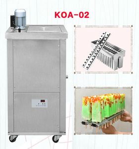 Cocina comercial Brasil 2 moldes máquina de paletas de hielo Lollipop pop lolly Maker