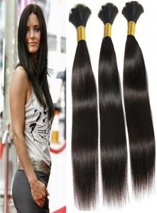 Cheveux brésiliens droits en vrac sans trame 3 pièces offres pour femmes noires 6253585