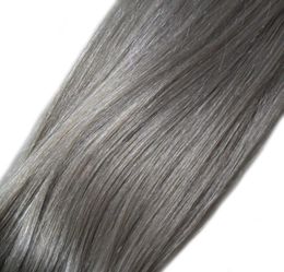 Braziliaans recht Micro Loop Ring Extensions Haar 1g per streng 100g Gram per verpakking Remy Hair4409316